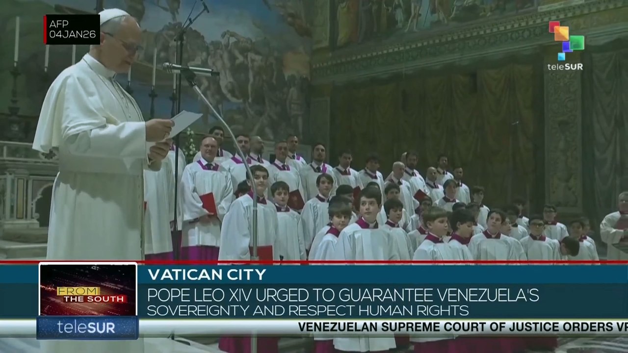 Vatican City | Pope Leo XIV urged to guarantee Venezuela’s sovereignty and respect human rights