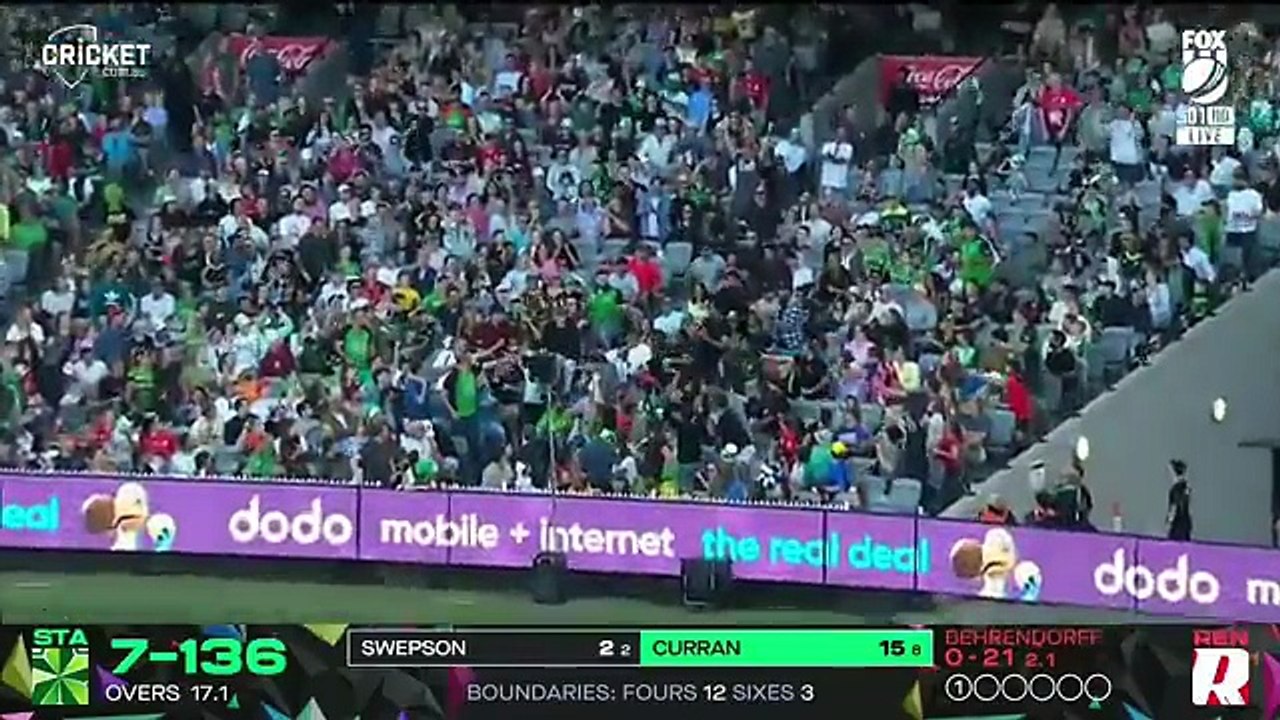 Melbourne Stars vs Melbourne Renegades | Match Highlights | #BBL15
