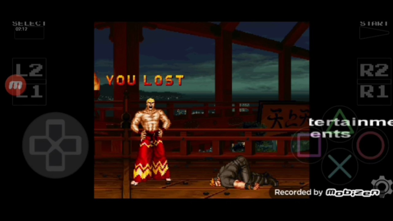 Real Bout Fatal Fury Ryuji Yamazaki vs Geese Howard Ryuji Yamazaki é derrotado por Geese Howard
