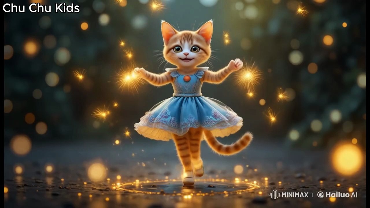 Twinkle Toes the Dancing Cat |chu chu kids | nursery rhymes for toddlers