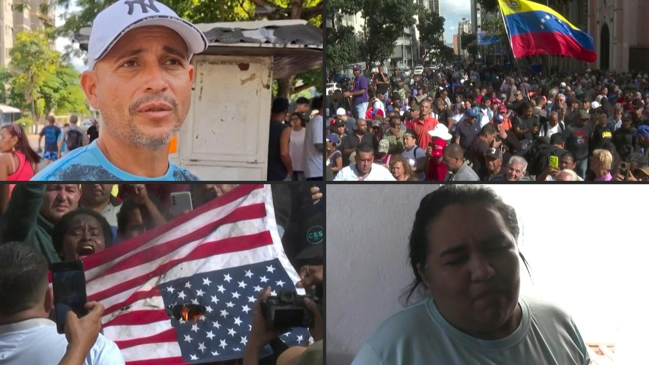 'Zu Tode geängstigt' – so reagieren Venezolaner auf den US-Angriff