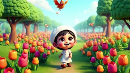 Everything Says Alhamdulillah | Islamic Nasheed for Kids 🌿 l alhamdulillah l nasheed l kids rhymes