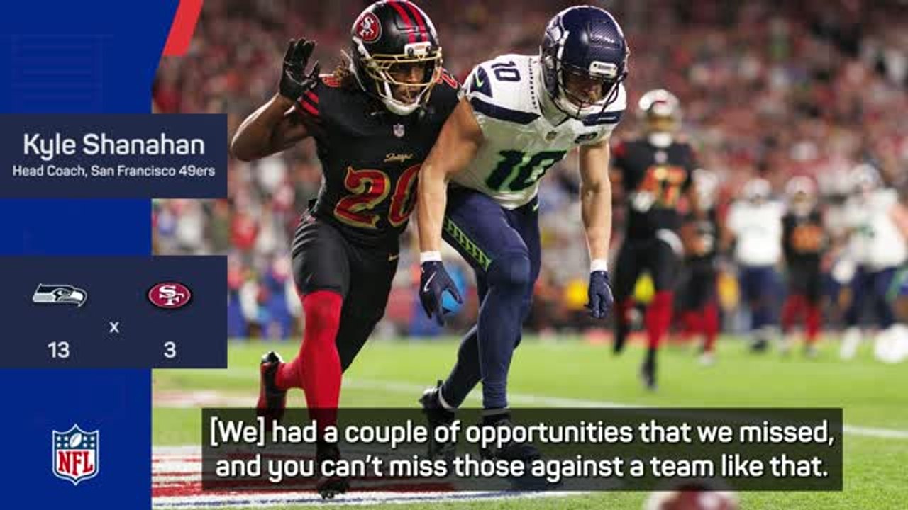 Shanahan rues poor offensive performance as Seahawks clinch No.1 seed