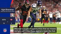 Shanahan rues poor offensive performance as Seahawks clinch No.1 seed