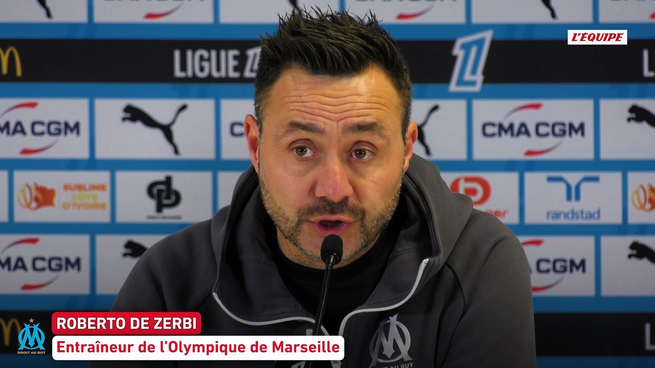 Roberto de Zerbi après la défaite de l’OM contre Nantes : « Si on joue comme ça, on ne mérite pas plus que la 3e place » - Foot - Ligue 1 - OM