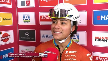 Cyclo-cross - Coupe du Monde UCI Zonhoven 2026 - Ceylin del Carmen Alvarado : "Tout le monde a fait des erreurs aujourd'hui"
