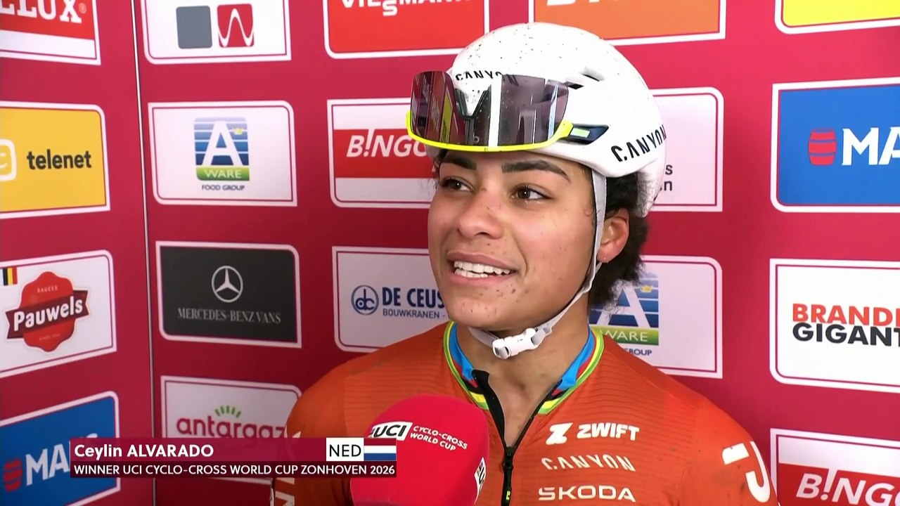 Cyclo-cross - Coupe du Monde UCI Zonhoven 2026 - Ceylin del Carmen Alvarado : "Tout le monde a fait des erreurs aujourd'hui"
