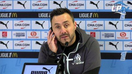 Roberto De Zerbi : « Le problème, ce n’est pas le système, c’est l’énergie »