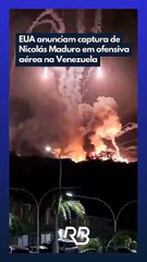 Donald Trump confirma captura de Nicolas Maduro