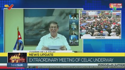 Cuban FM offers statements in CELAC meeting