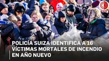 La Policía suiza identifica a otras 16 víctimas mortales del incendio de Año Nuevo