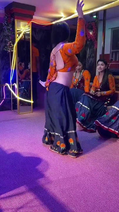 When a beautiful INDIAN lady  Join the TikTok Dance Party