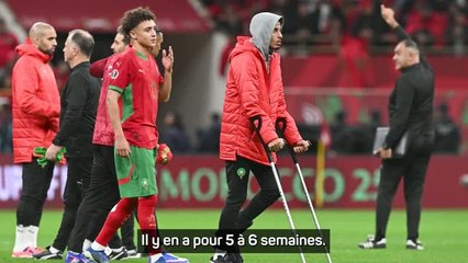 Maroc - Regragui sur Ounahi : "Sa blessure l'empêchera de jouer pendant la CAN"