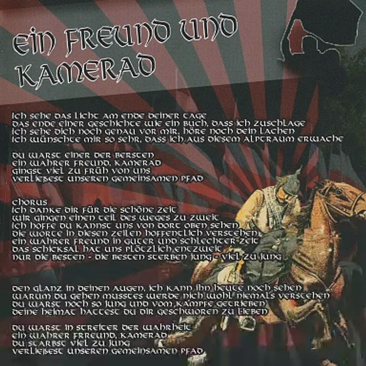 Sturmwehr - ein freund und kamerad