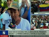 Pueblo revolucionario grita con fuerza y convicción 