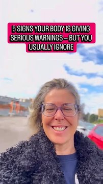 5 SIGNS YOUR BODY IS GIVING SERIOUS WARNINGS — BUT YOU USUALLY IGNORE