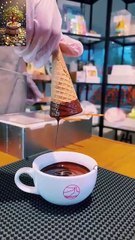 ice Cream🇩🇿 chocolat#icecream #food #cake #chocolate #foodie #dessert #streetfood #sweet