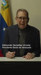El mensaje de Edmundo González Urrutia tras la captura de Maduro II