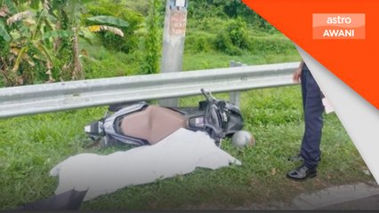 Dua pelajar UiTM Rembau maut selepas motosikal terbabas di Rembau