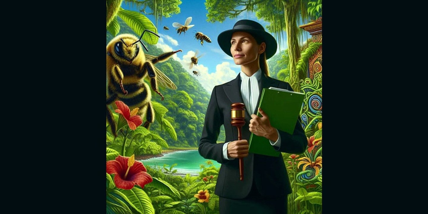 Las abejas sin * aguijón hacen historia y obtienen derechos legales