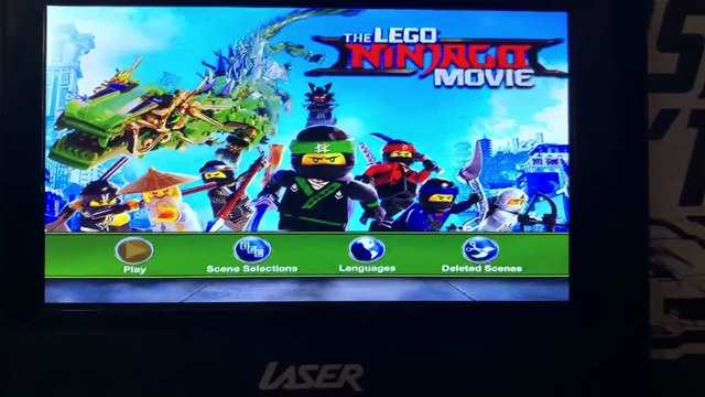 Opening to The Lego Ninjago The Movie 2017 DVD Australia - video