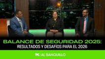 Al Banquillo - Balance de seguridad 2025: Resultados y desafíos para el 2026 - Domingo 4 de enero 2026
