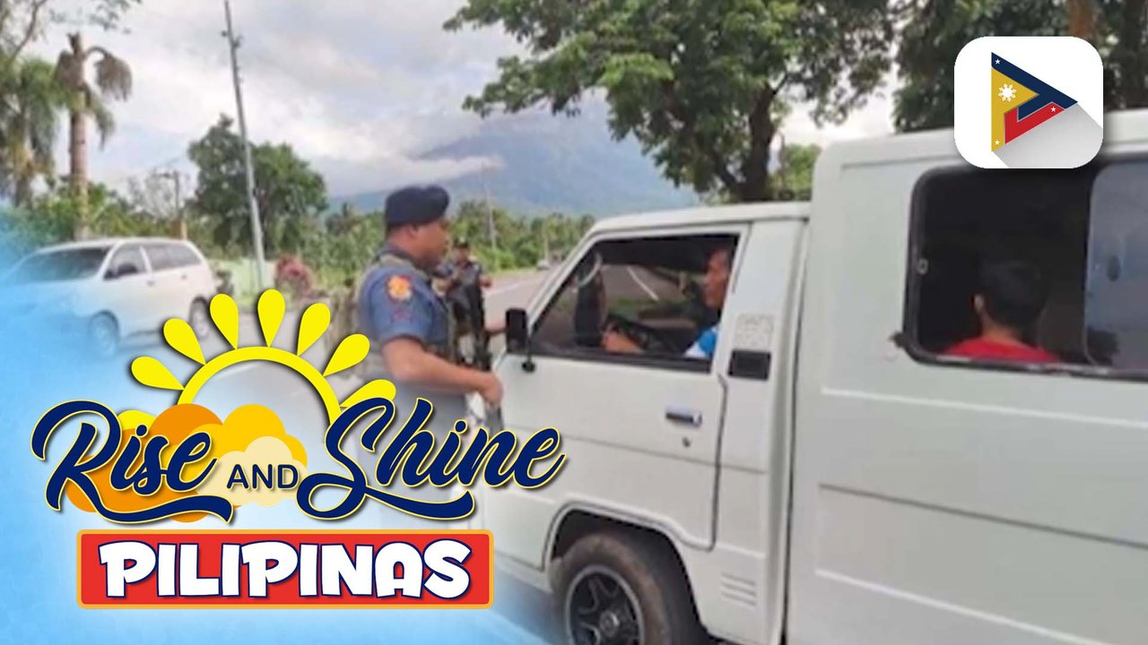 Mga ahensya ng gobyerno, patuloy ang paghahanda matapos itaas sa alert level 2 ang Bulkang Mayon