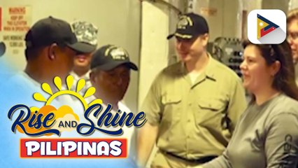 Tatlong mangingisdang Pinoy na ilang araw na-stranded sa West Philippine Sea, na-rescue ng U.S. Navy | ulat ni Patrick de Jesus