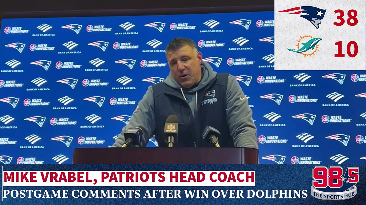 Vrabel Postgame Dolphins