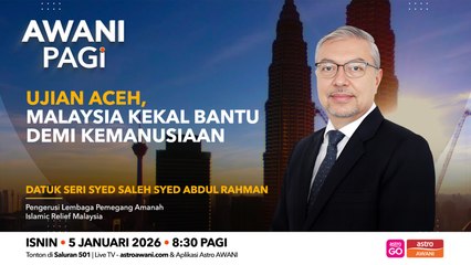 AWANI Pagi: Ujian Aceh, Malaysia kekal bantu demi kemanusiaan