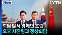 오늘 한중 정상회담...이 대통령, 한중 경제인 포럼 참석 / YTN
