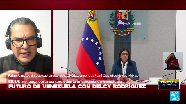 Rafael Uzcátegui: Las declaraciones de Delcy Rodríguez dan a entender que hay un plan de cooperación con EE. UU.