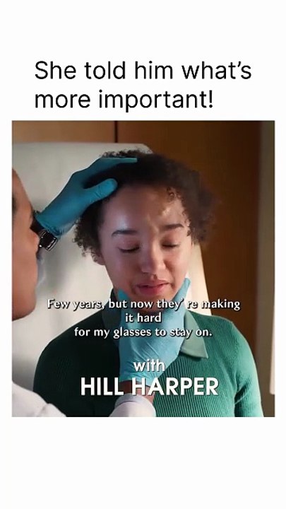 She told him what’s more important!