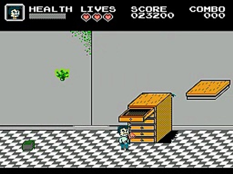 Filthy Kitchen (NES) Walkthrough