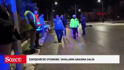 Otomobil yayaların arasına daldı: 3 ölü