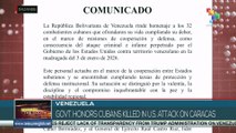 Venezuela honors Cubans killed in U.S attack on Caracas