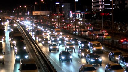 İstanbul’da haftanın ilk iş gününde trafikte son durum