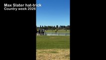Cricket: Warrnambool Gold's Max Slater takes hat-trick