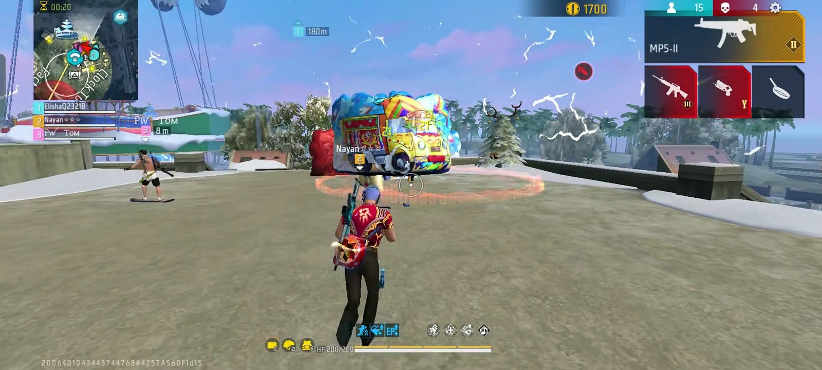 Garena free fire love you