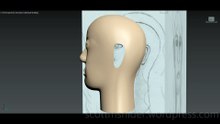 Flame: 3DS MAX Practice Polygon Modeling Head Model Video #117 (01-05-2026)