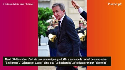 Bernard Arnault fait l’acquisition de trois fleurons des médias et étend son empire