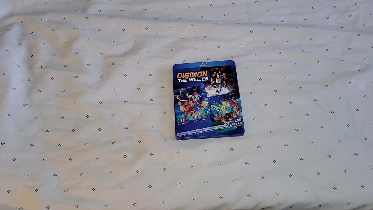 Digimon The Movies Collection 2 Blu-Ray Unboxing