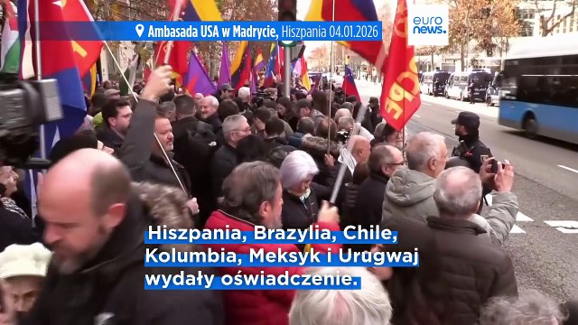 Hiszpania i 5 krajów Ameryki Łacińskiej potępiają atak USA na Wenezuelę