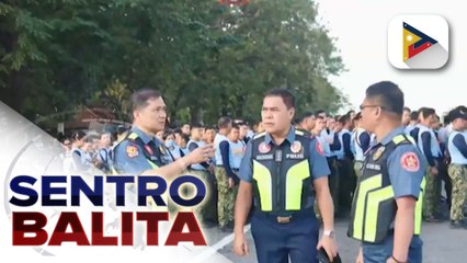 PNP, mahigpit na nakatutok sa seguridad ng Pista ng Poong Hesus Nazareno; 15-K—18-K na mga pulis, ipakakalat ayon sa PNP