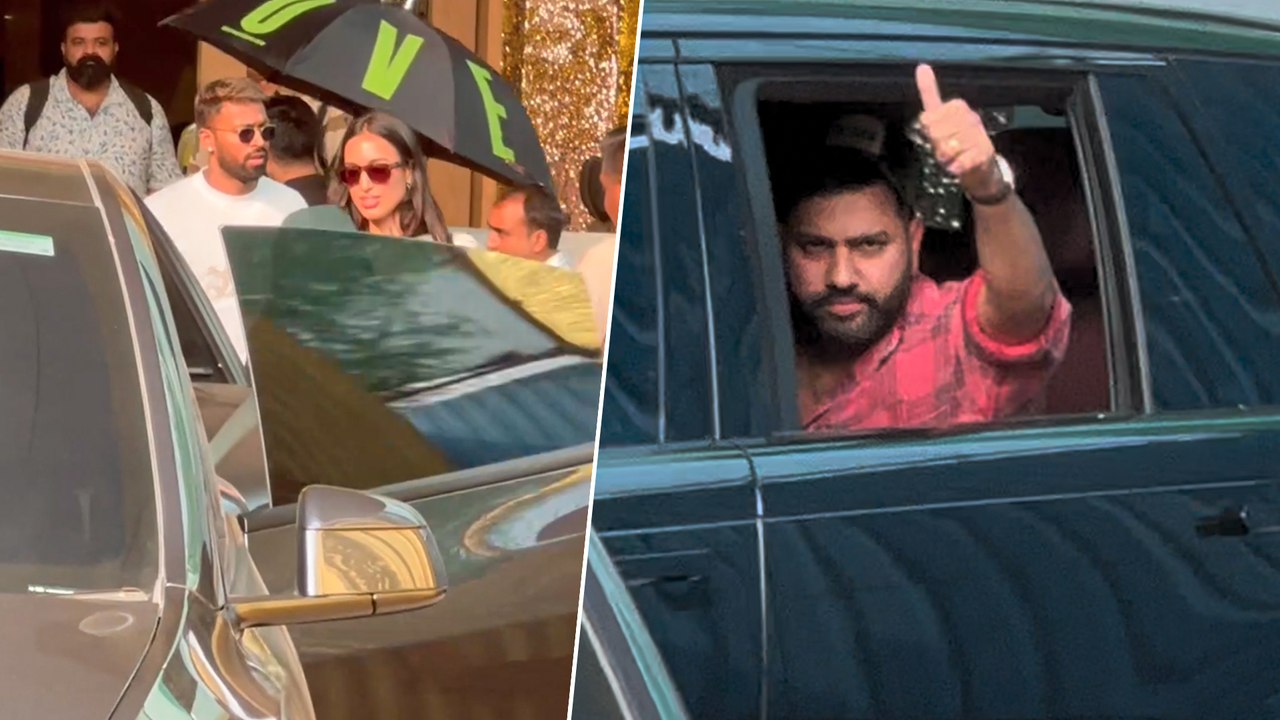 Hardik Pandya Slays With GF Mahieka Sharma In A Lamborghini While Rohit ...
