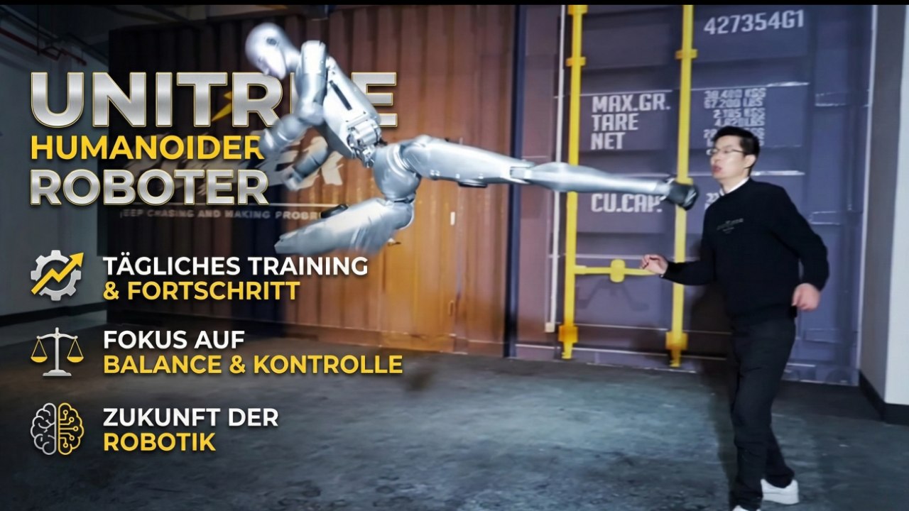 Unitree humanoider Roboter Training: Der nächste Schritt der Robotik