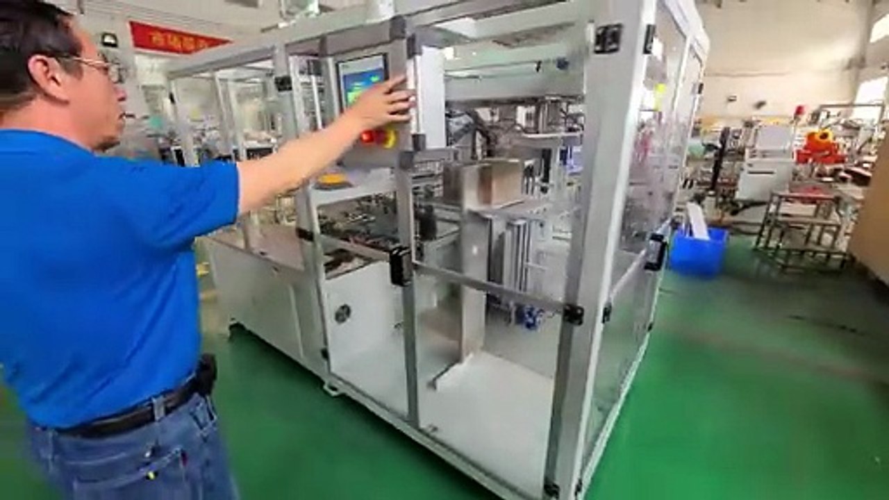 Glue-based carton forming machine