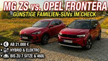 Opel Frontera vs. MG ZS: Preise ab 24.000 € vs. ab 21.000 €