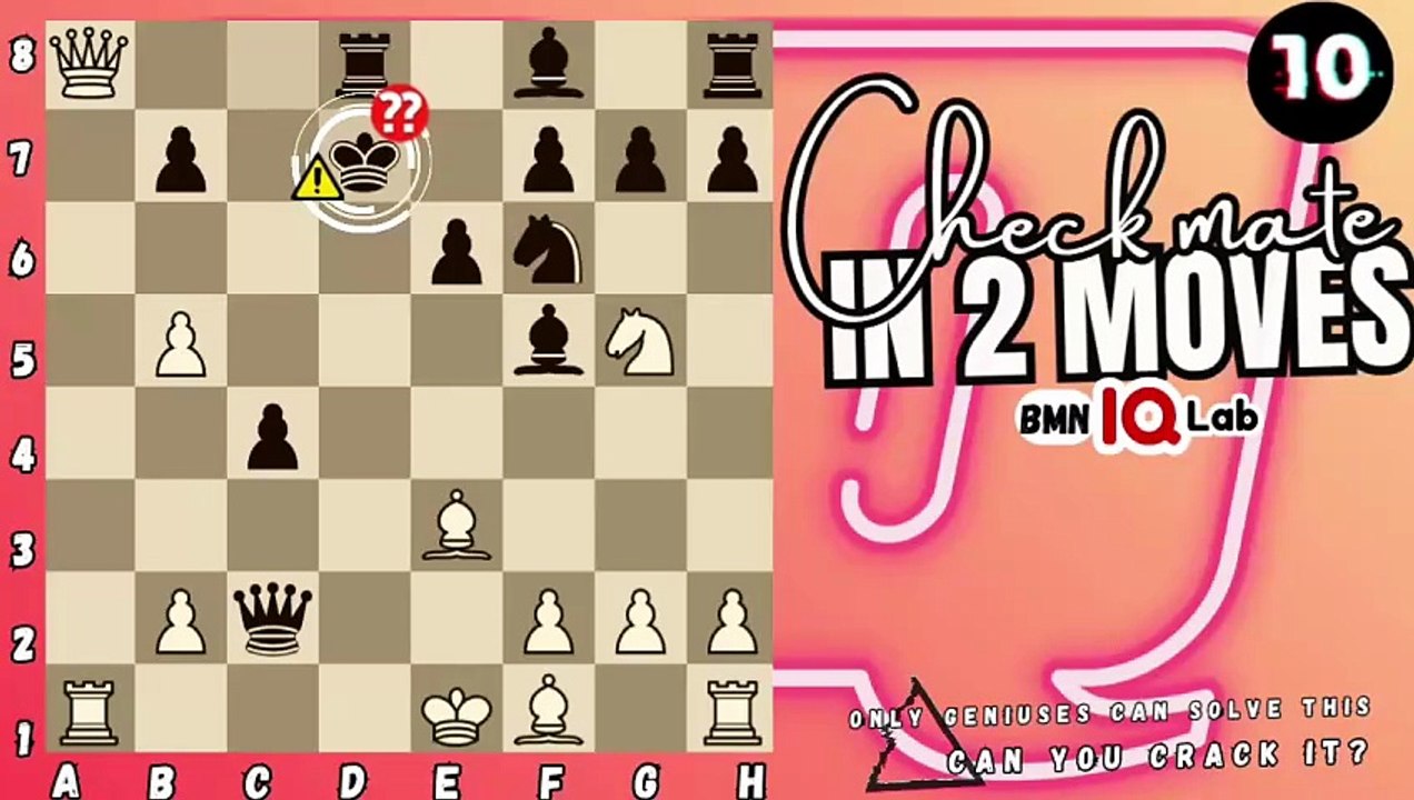 #MissedIt 🤔😒 Can you checkmate in 2 moves? (P.60) (White to play)♟️