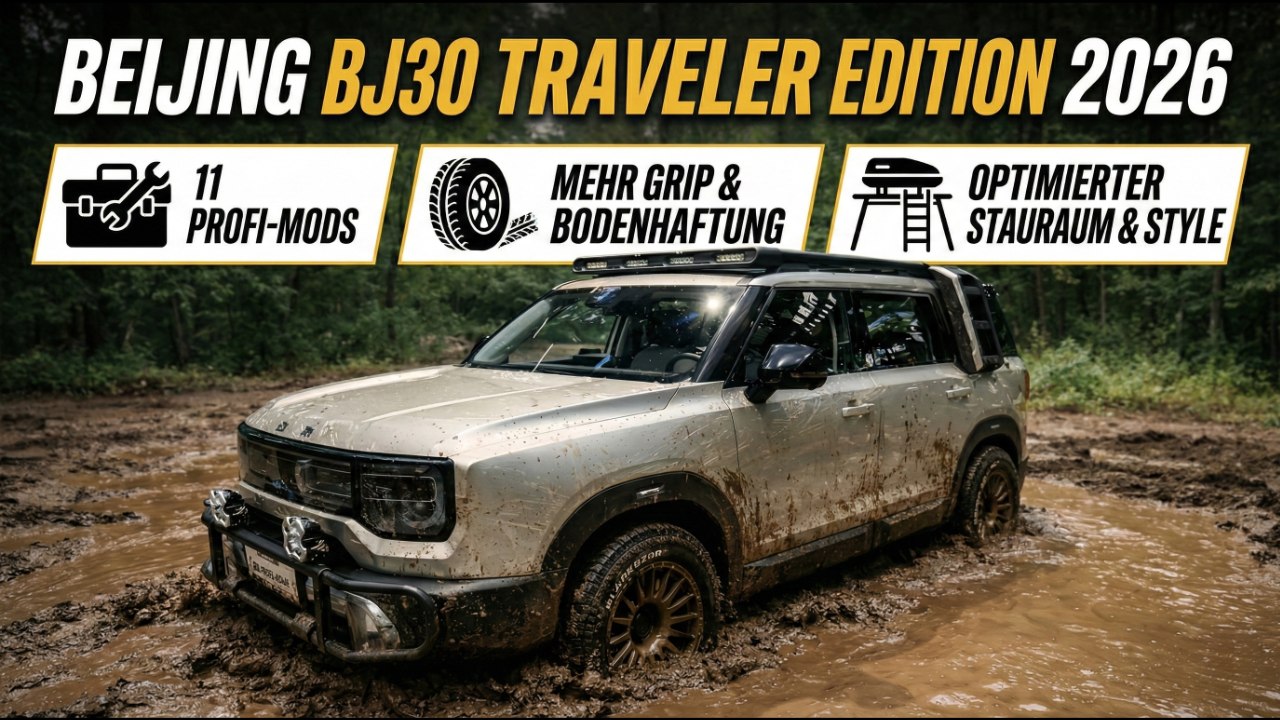 2026 Beijing Off-Road bringt Adventure-Look ab Werk – BJ30 im Detail